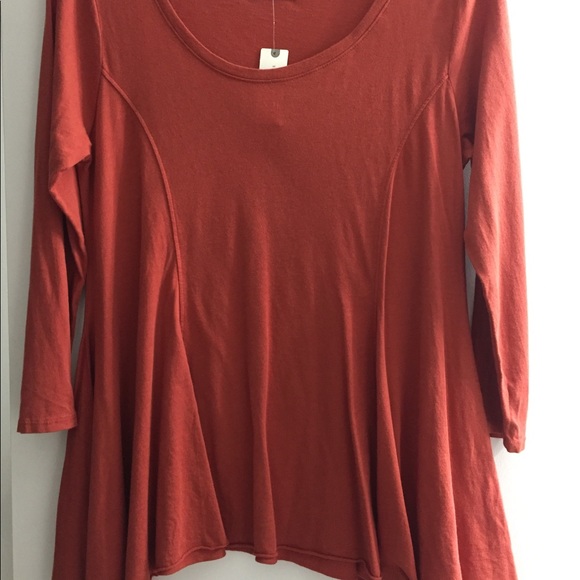Anthropologie T.la Kerchief Tee NWT - Picture 2 of 5